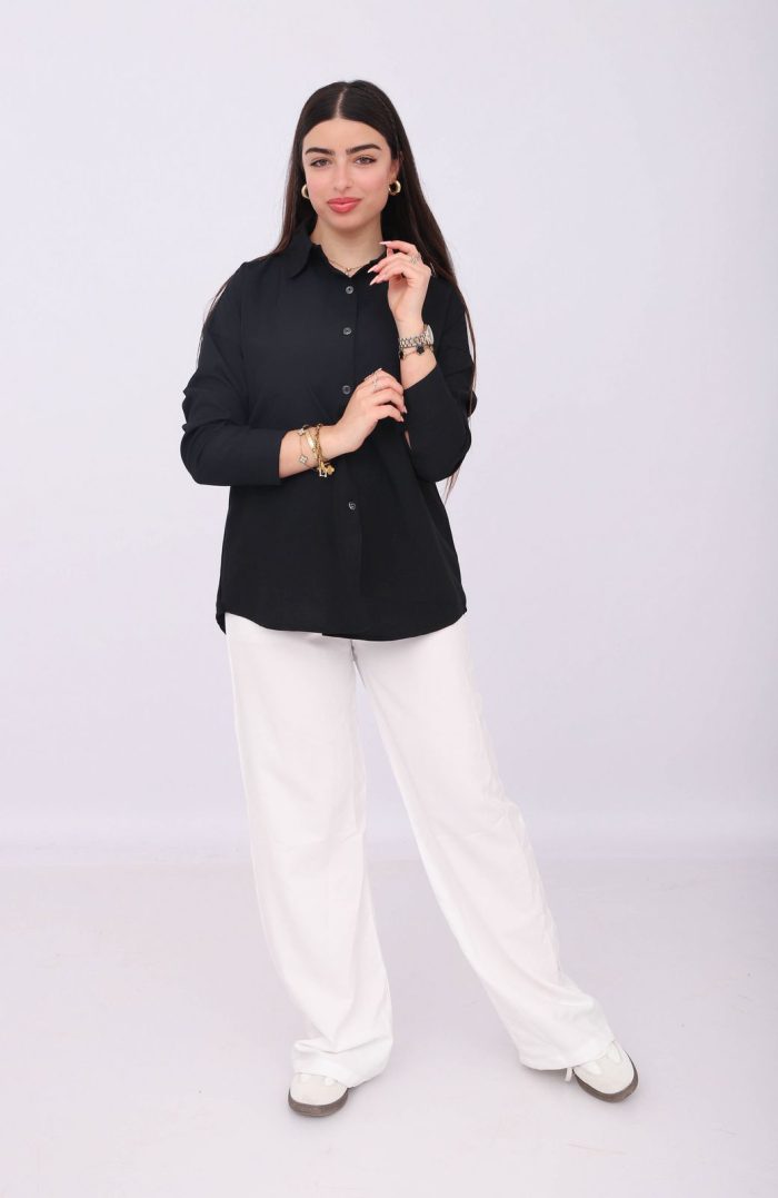 Chemise Femme en Popeline – Légère & Estivale – Image 10