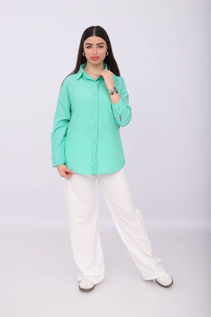 Chemise Femme en Popeline – Légère & Estivale – Image 20