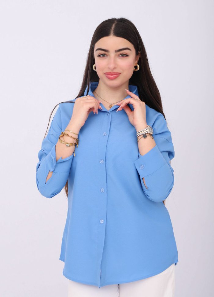 Chemise Femme en Popeline – Légère & Estivale – Image 26